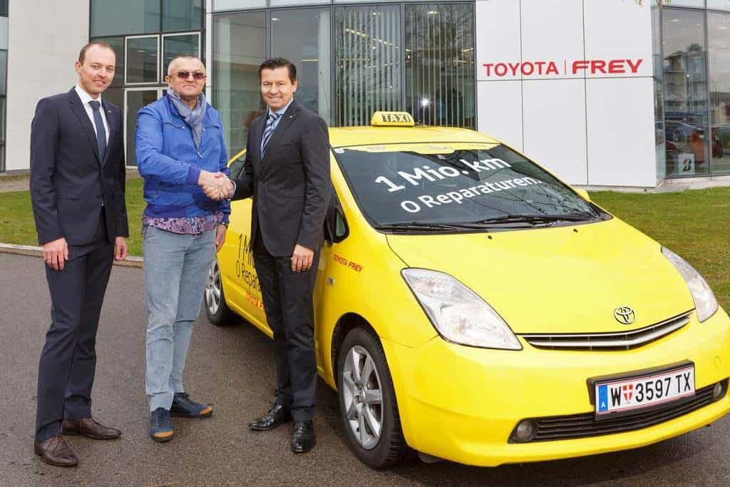 Cover Image for Rekord in Wien: Toyota Prius fährt eine Million Kilometer
