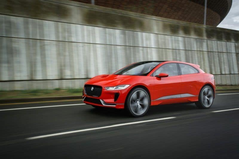 Jaguar I-Pace auf den Straßen Londons unterwegs…