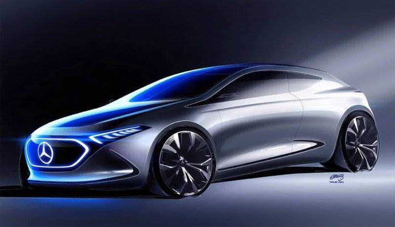 Ausblick auf den Mercedes-Benz EQA – neuer Teaser