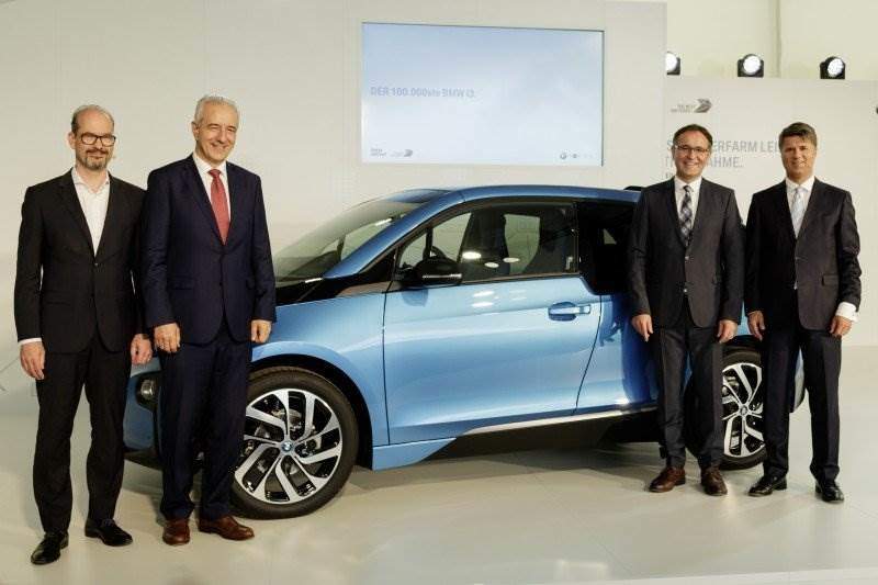 Jubiläum: 100.000 BMW i3 aus Leipzig