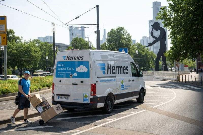 Cover Image for Hermes testet VW e-Crafter in Hannover und Frankfurt