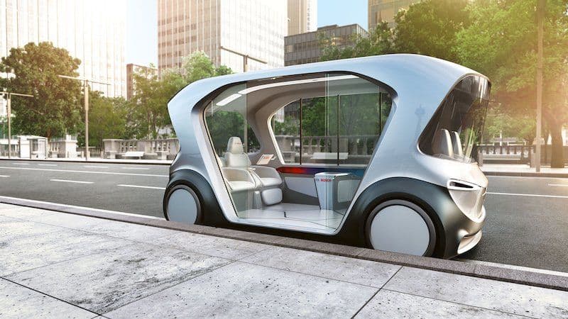 Bosch zeigt neues Elektro-Shuttle auf der CES 2019