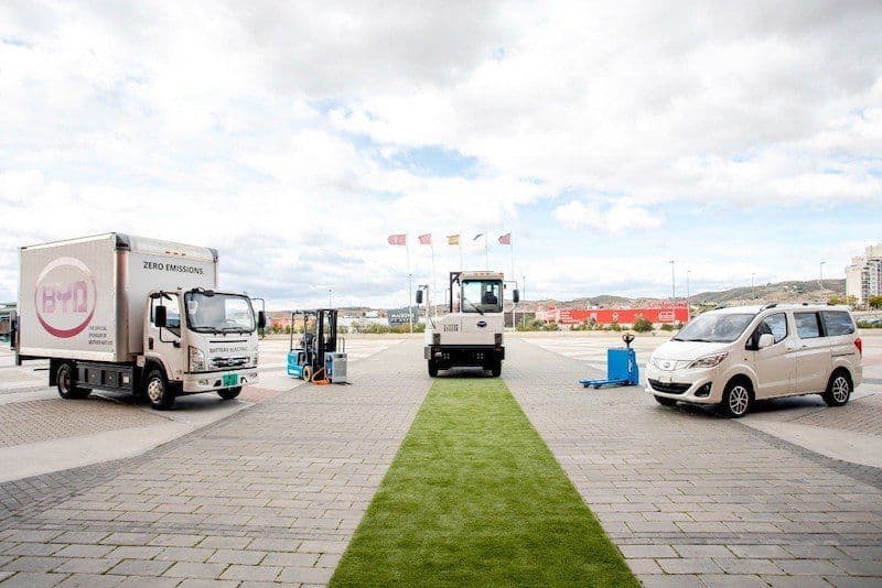 BYD startet mit Elektro-Lkws und -Vans in Europa