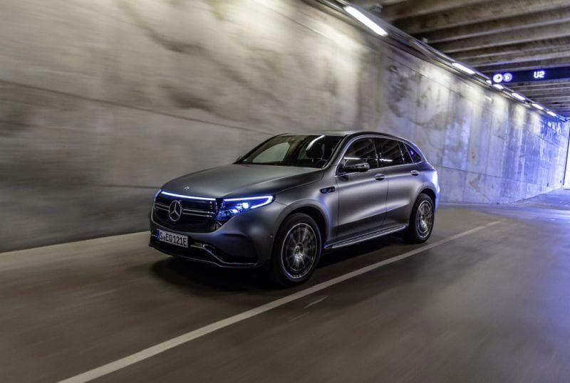 Cover Image for Nach langsamen Produktionsanlauf kommt der Mercedes EQC ab Herbst mit einer flächendeckenden Markteinführung