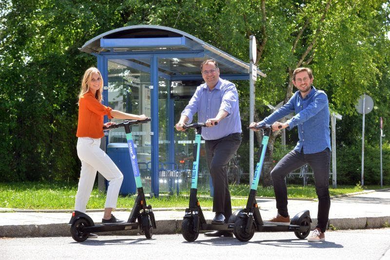 München öffnet sich der E-Mobilität weiter: Künftig mehr als 1.500 E-Scooter im Einsatz