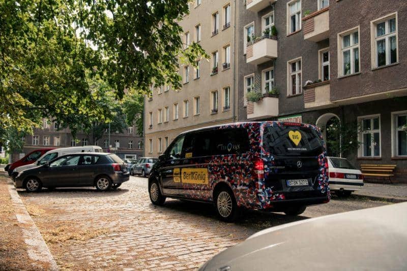 Cover Image for eVito Tourer im Berliner On-Demand ÖPNV Dienst BerlKönig im Einsatz