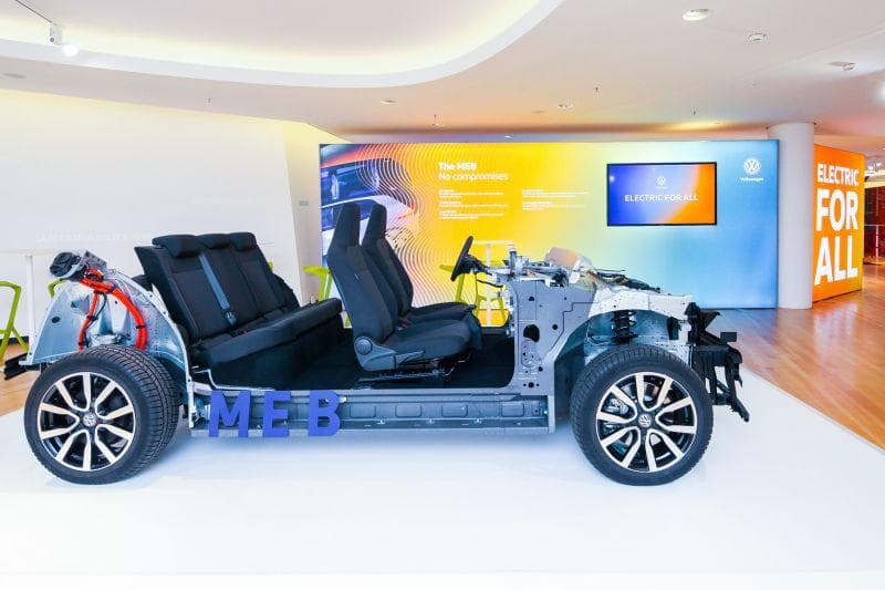 Cover Image for VW wird angeblich seine MEB-Elektroauto-Plattform mit Ford teilen