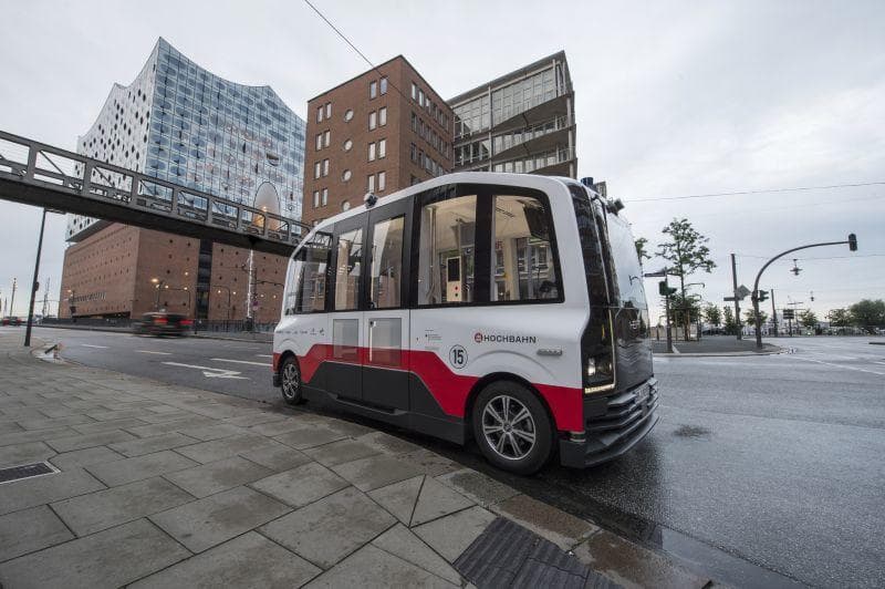 Vollelektrischer, autonom fahrender Kleinbus kommt ab 2020 nach Hamburg