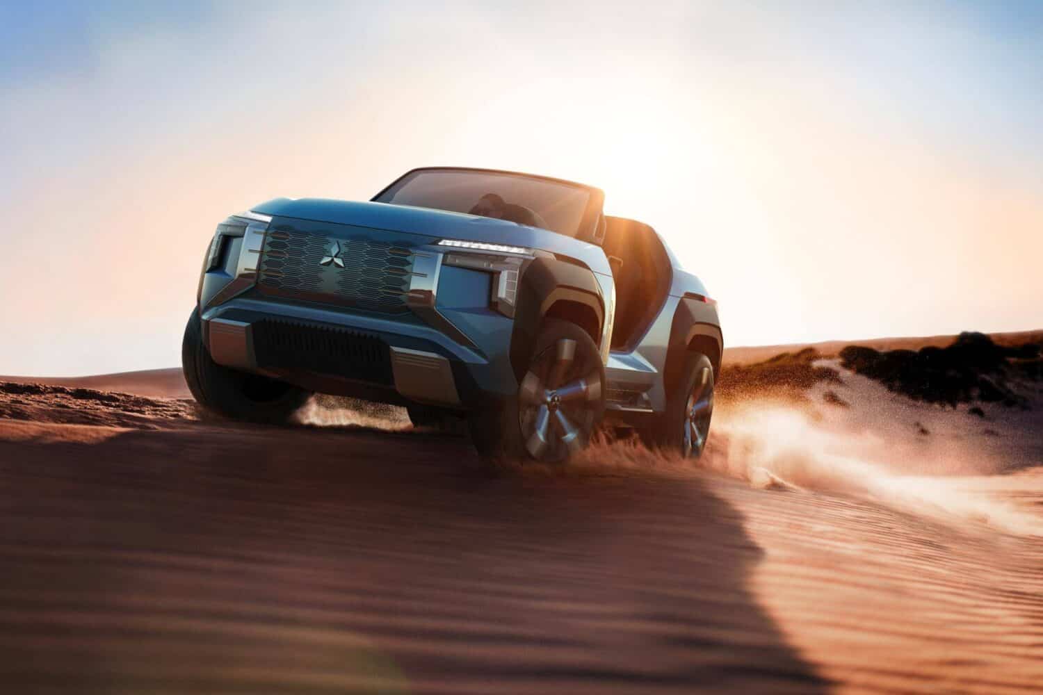 Cover Image for Mitsubishi MI-TECH CONCEPT: Teilelektrifizierter SUV mit auffälligem Design