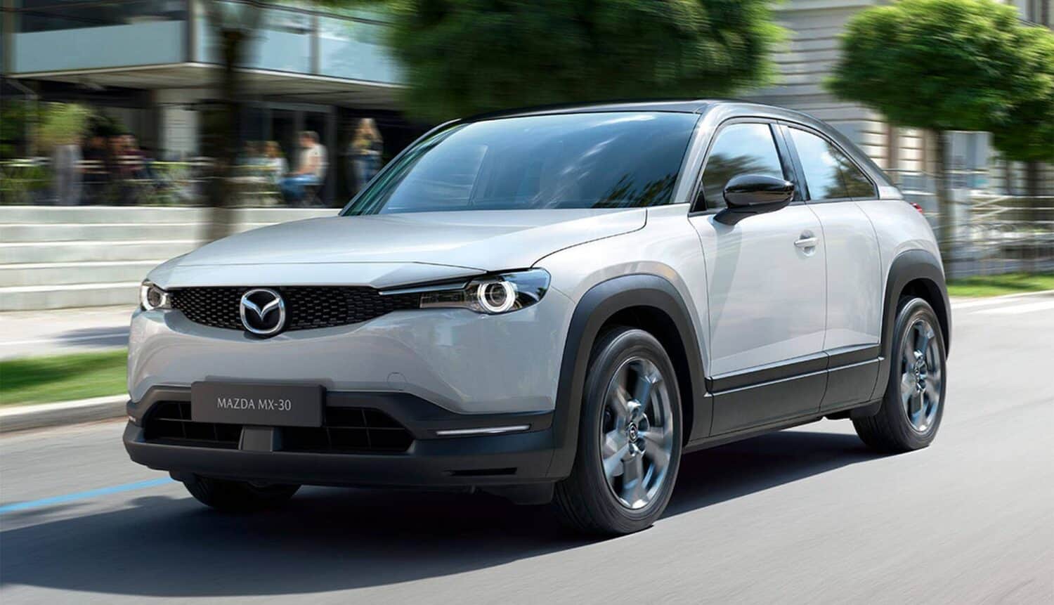Cover Image for Mazda-Elektroauto MX-30 Mitte 2020 ab 33.990 Euro