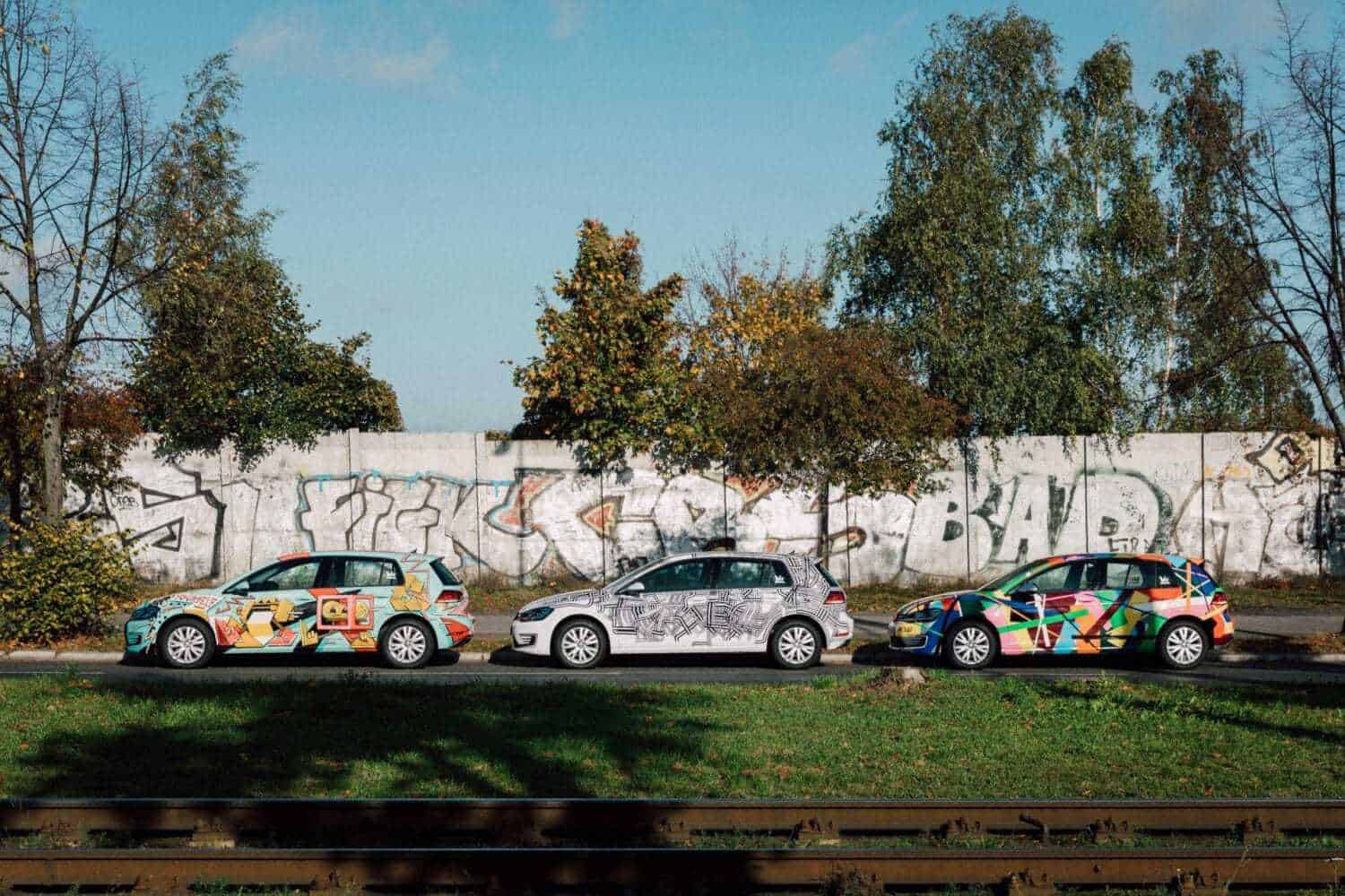 WeShare bringt mit „Art Cars“ mehr Farbe in den Berliner Alltag