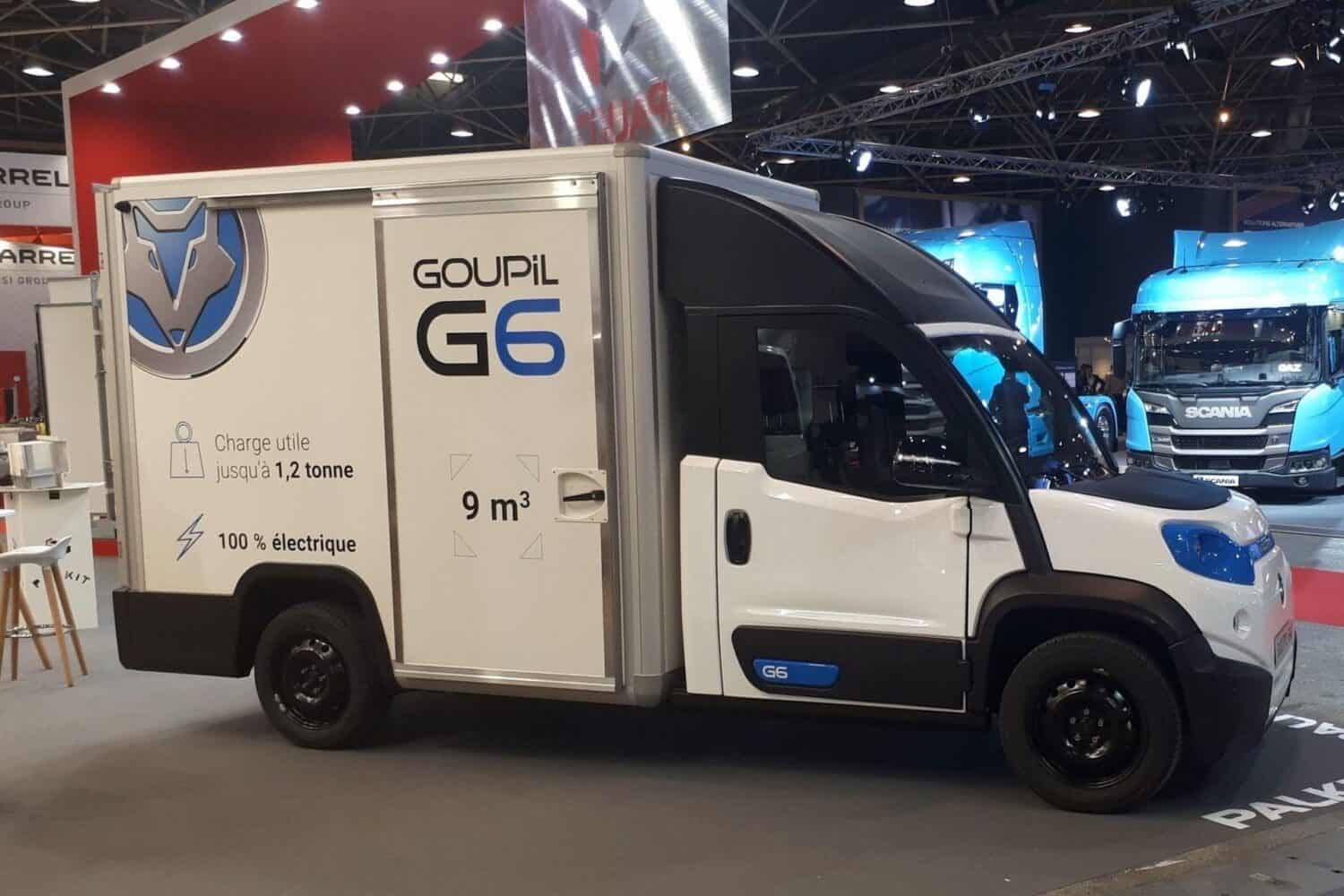Goupil präsentiert Elektrotransporter G6