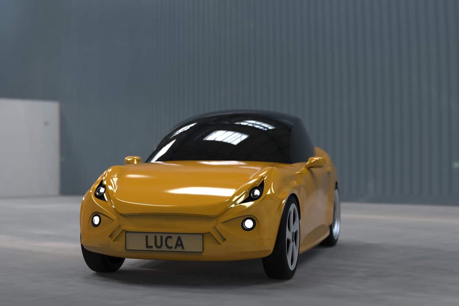 Cover Image for Luca: Das E-Auto aus recyceltem Abfall kommt als Prototyp auf die Straße