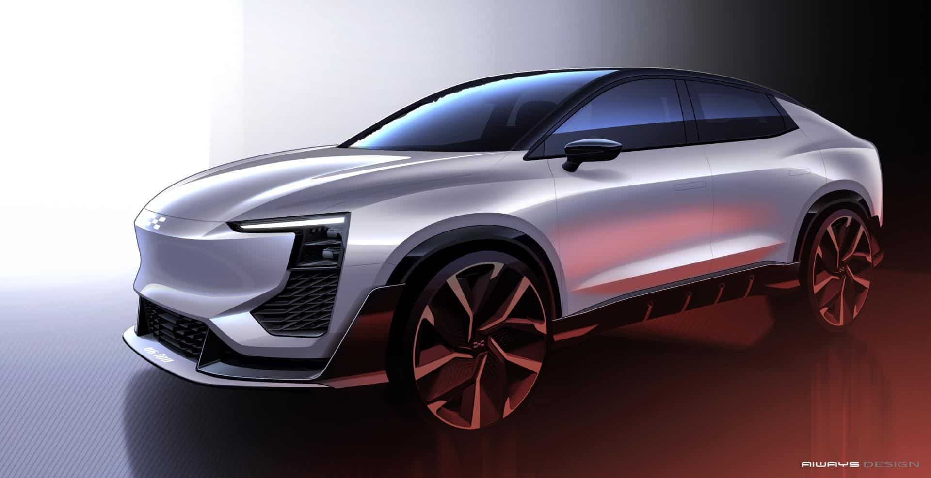 Cover Image for AIWAYS: Einblicke in Konzept für elektrisches U6ion Crossover-Coupé