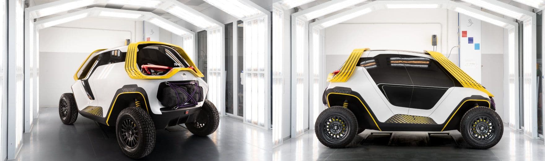 TRACY – italienische Elektro-Designstudie für Stadt und Gelände