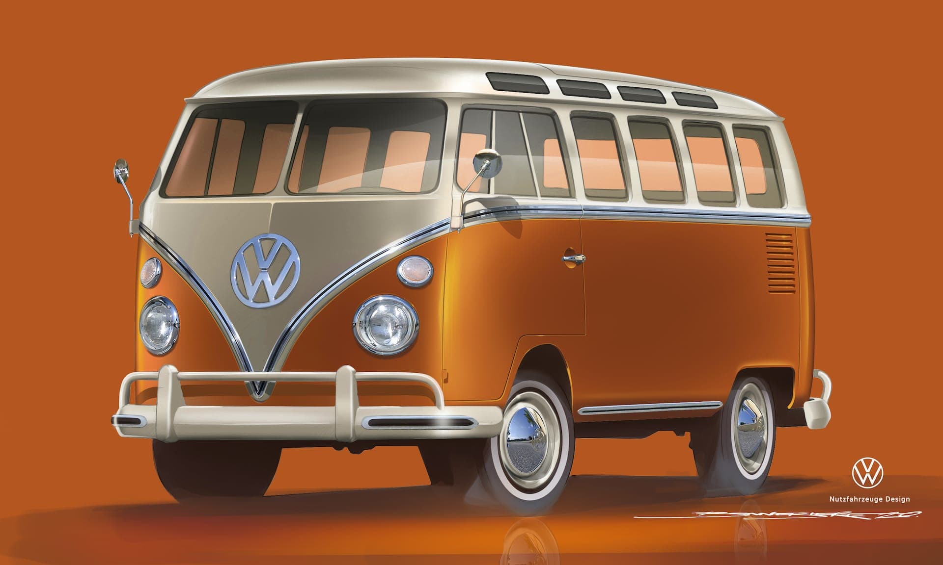 Cover Image for Hightech-Klassiker für Zeitreisende: VW elektrifiziert den Bulli-T1
