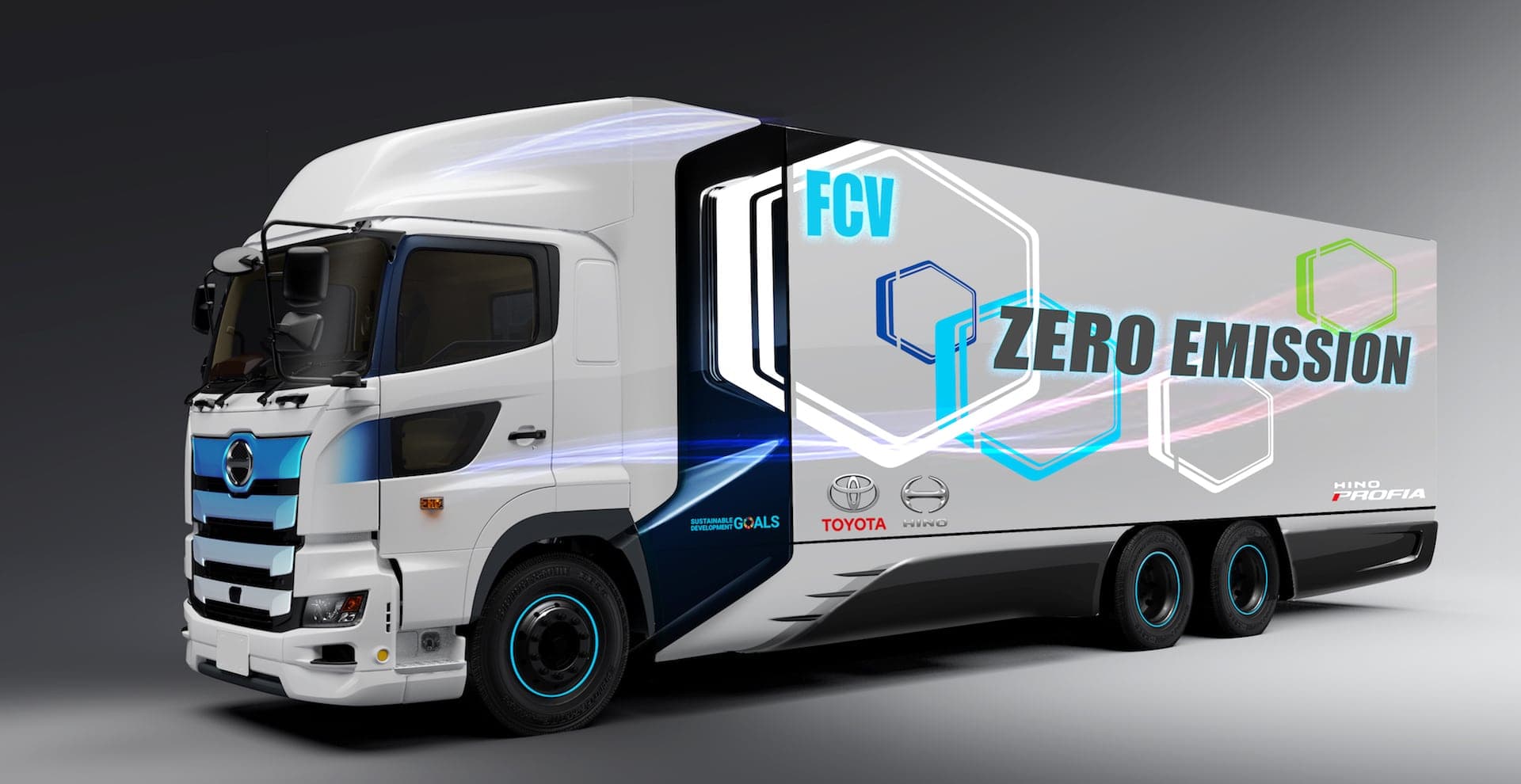 Cover Image for Toyota entwickelt Brennstoffzellen-Lkw mit Hino Motors