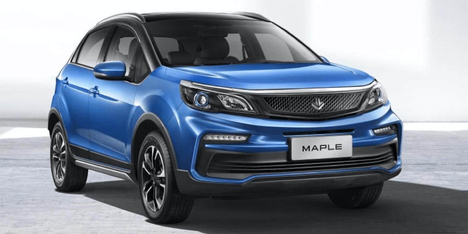 Maples E-SUV 30x soll für unter 9.000 Euro auf die Straße kommen