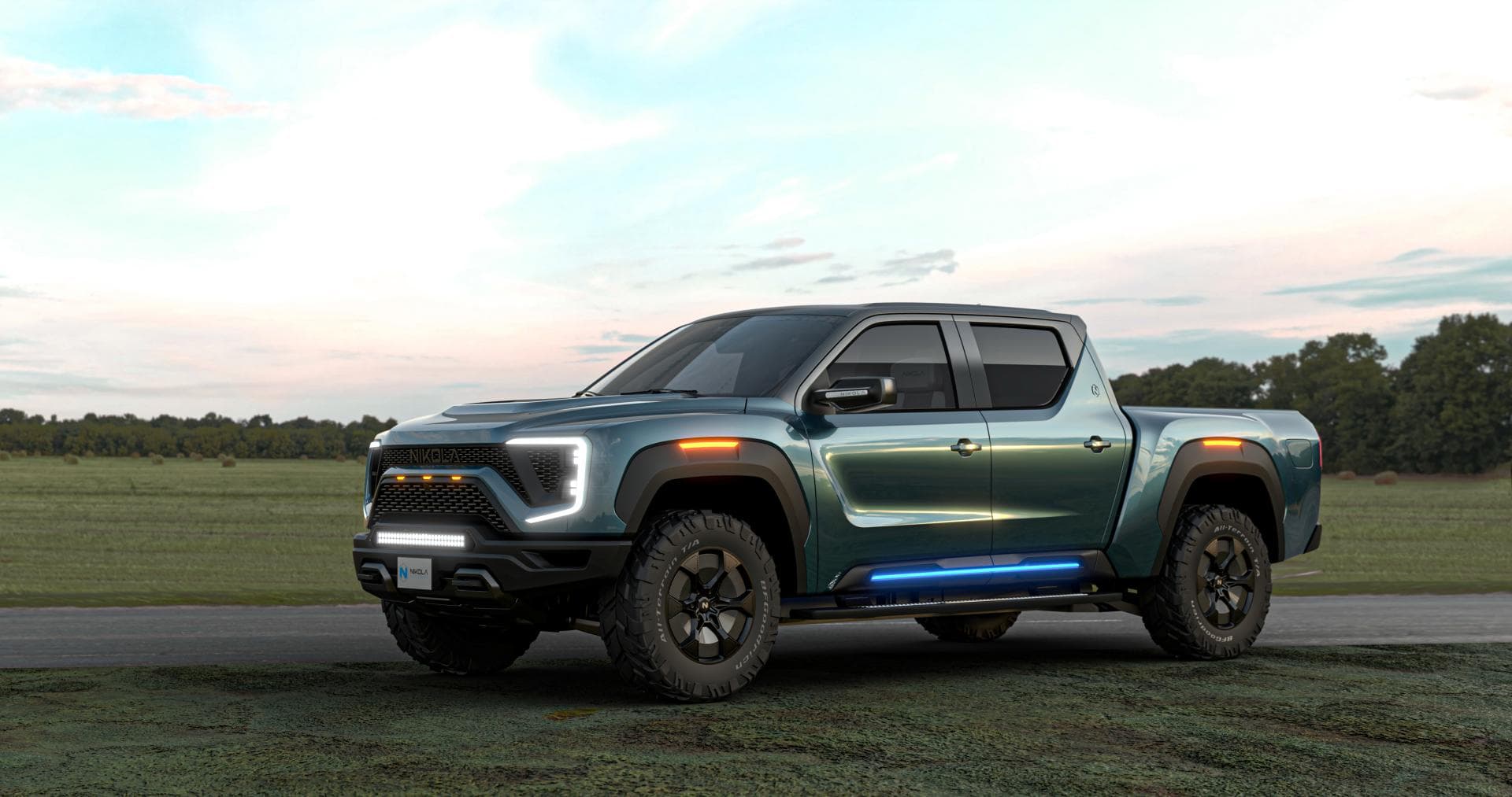 Cover Image for Nikola Badger: Elektro- oder Wasserstoff-Pickup-Truck Vorbestellung möglich
