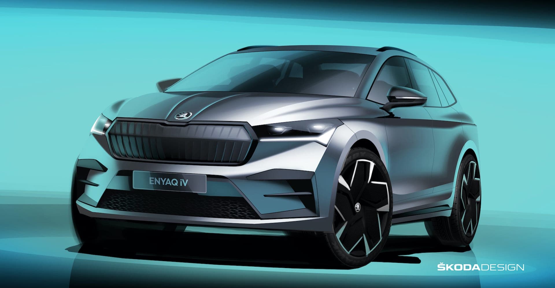 Cover Image for Skoda macht mit Elektro-SUV Enyaq auch beim Design den nächsten Schritt