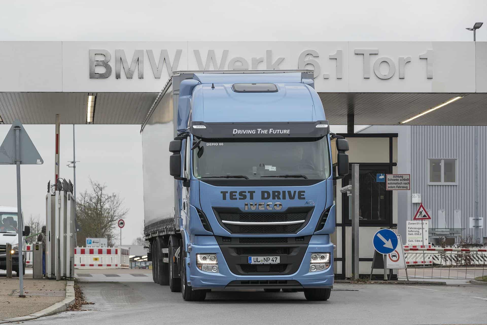 BMW setzt auf Flüssiggas-Lkw für nachhaltigere Logistik