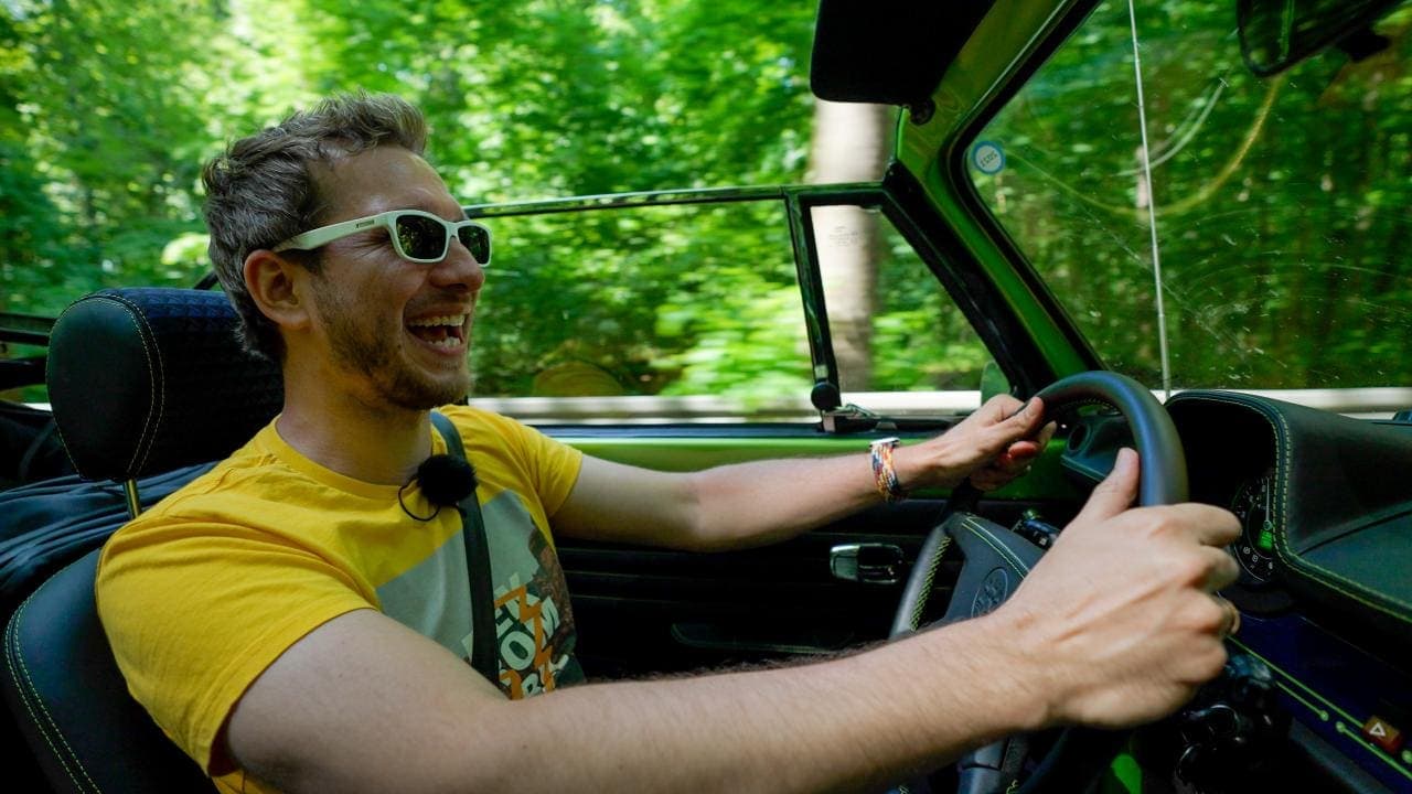 Robin Schmid stellt sich E-Auto Challenge – Ohne Ladesäule an die Ostsee