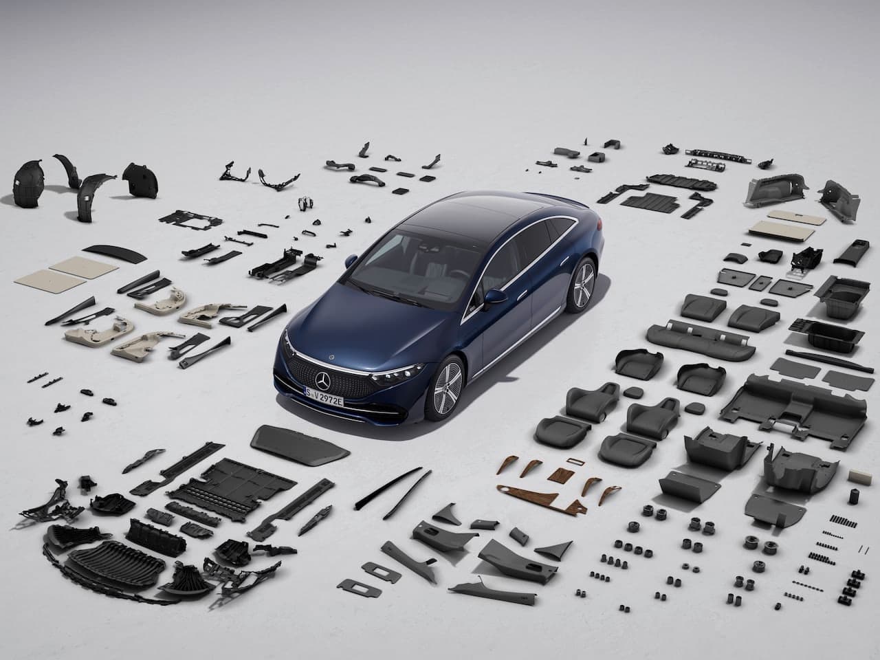 Cover Image for Geprüfte Nachhaltigkeit: Neuer Mercedes EQS hat Umweltaudit bestanden