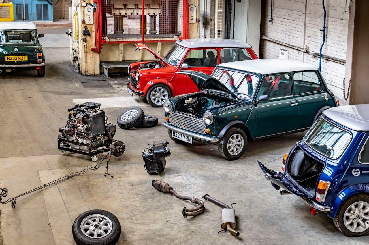 Cover Image for BMW bietet Umrüstung des Classic Mini zum Elektroauto an