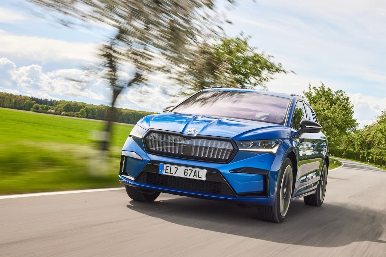 Cover Image for Skoda Enyaq-E-Modelle mit mehr Reichweite und Komfort dank neuer Software