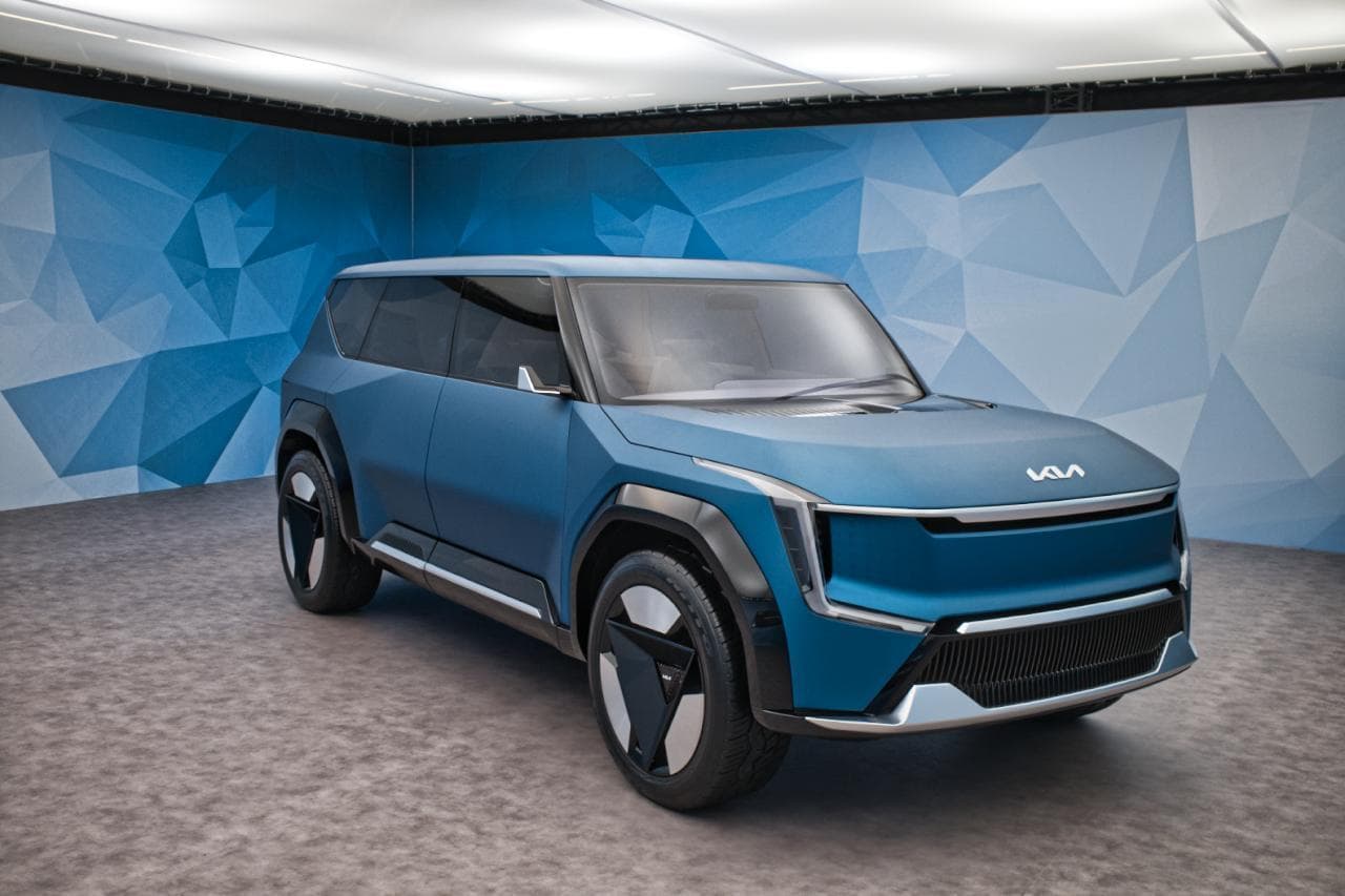 Cover Image for Kia EV9 Concept: Der Fels in der Natur
