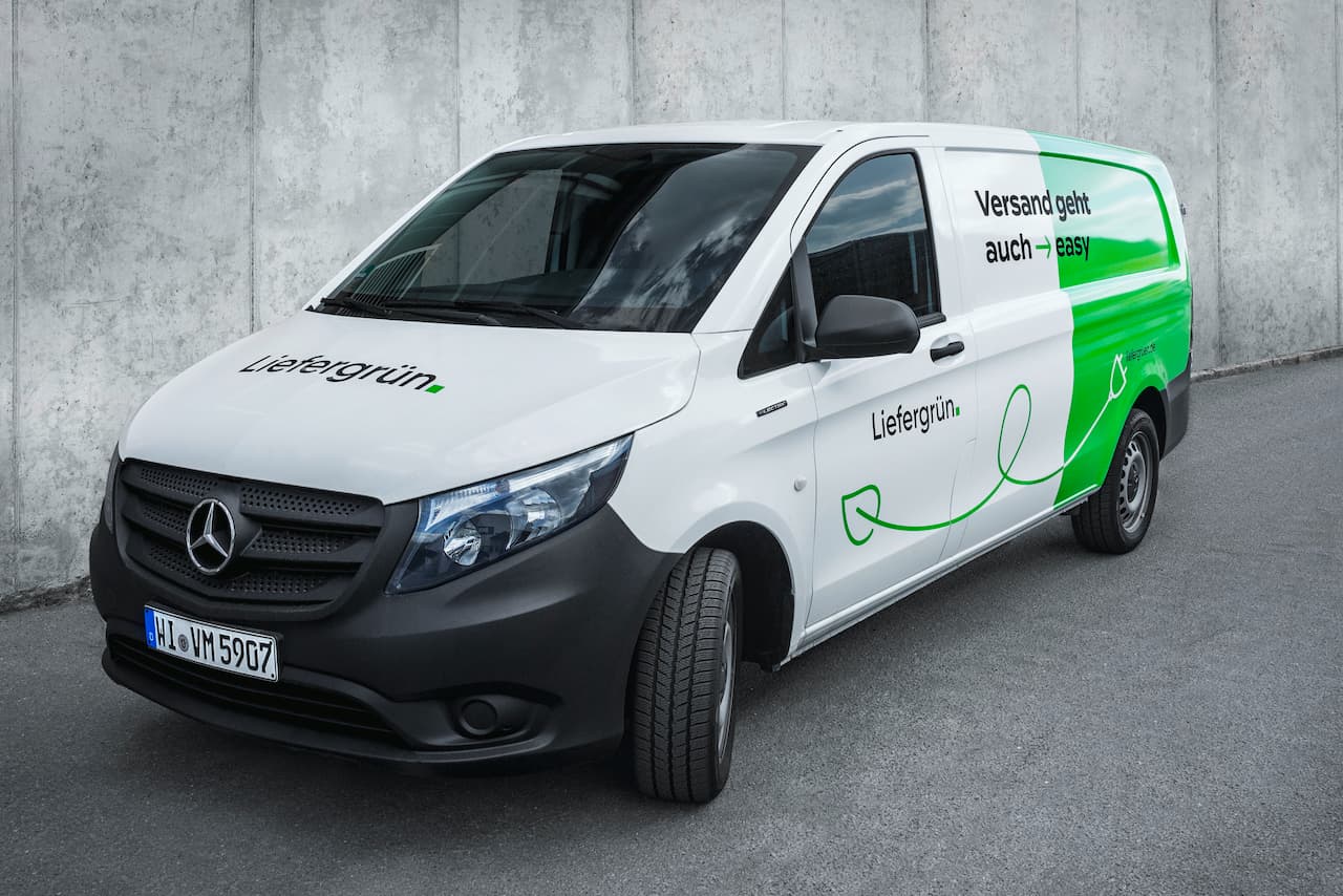 Cover Image for Mercedes Automotive Mobility stattet Liefergrün mit 65 eVito aus