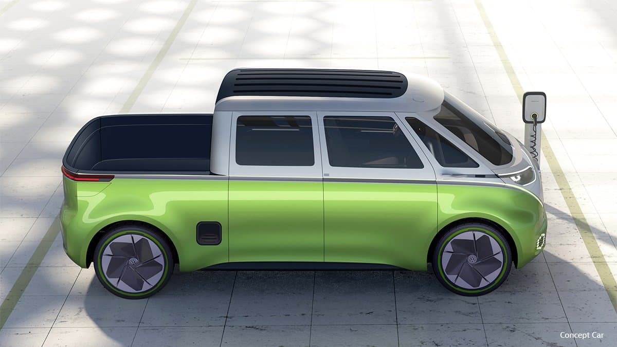 Cover Image for E-Autofahrer entscheiden mit, ob ID.Buzz als Pick-up Variante kommt