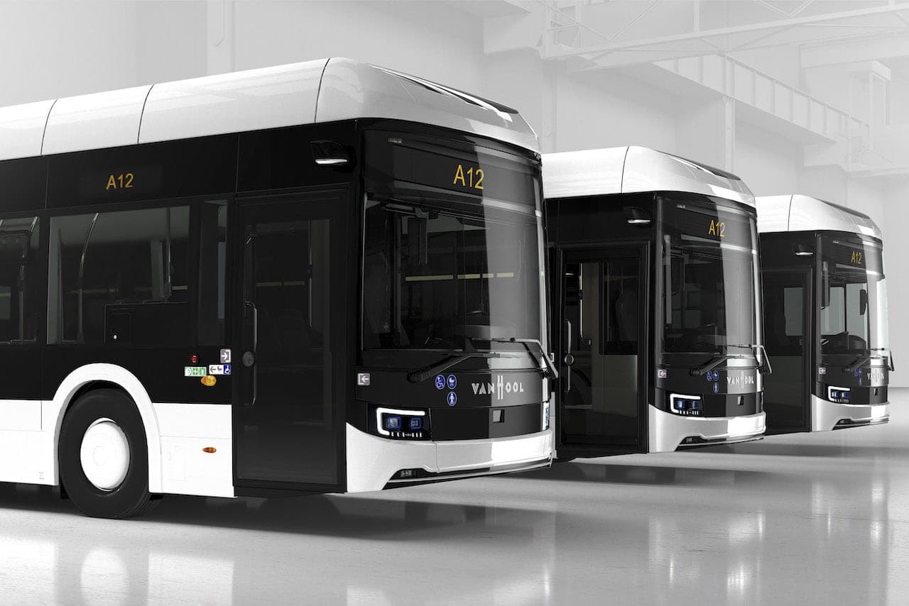 Cover Image for Van Hool stellt E-Bus-Reihe mit verschiedenen alternativen Antrieben vor