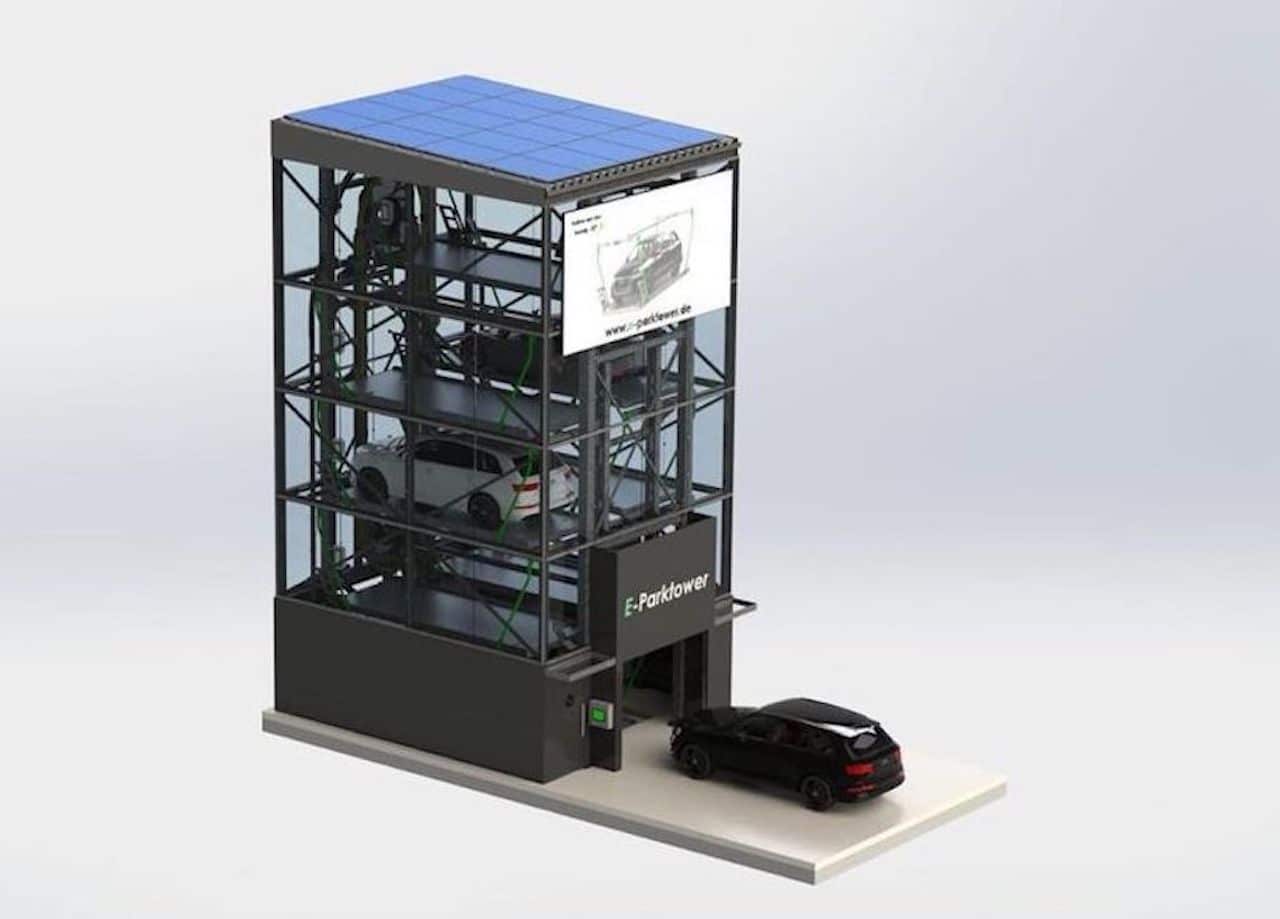 Cover Image for Parkhaus der Zukunft : Europas erster E-Parktower in Haltern am See eröffnet