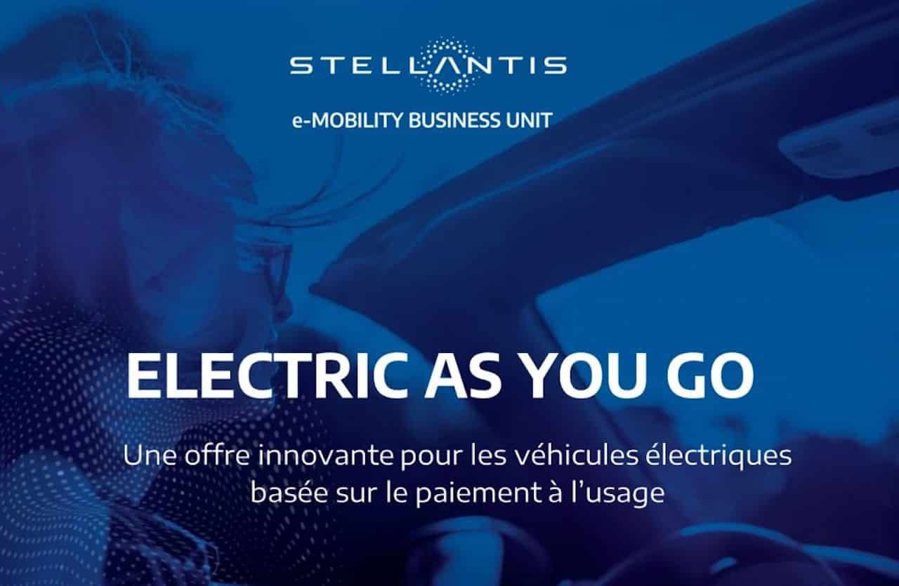 Stellantis führt Langzeit-Mietmodelle für Elektroautos ein