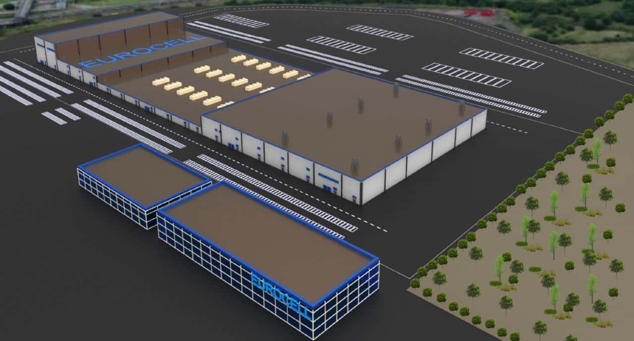 Cover Image for Eurocell Gigafabrik für Millionen von Batteriezellen entsteht in Niederlande