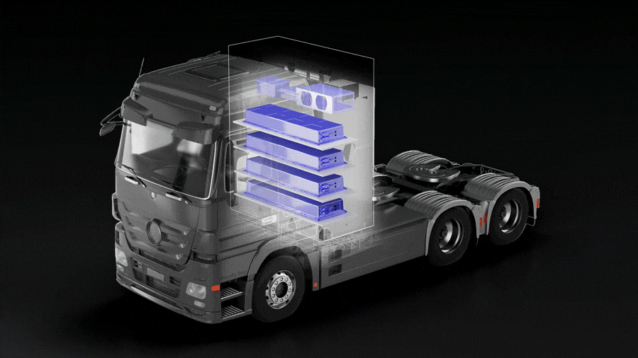 Cover Image for CATL baut Module-to-Bracket (MTB) Batterien für Nutzfahrzeuge