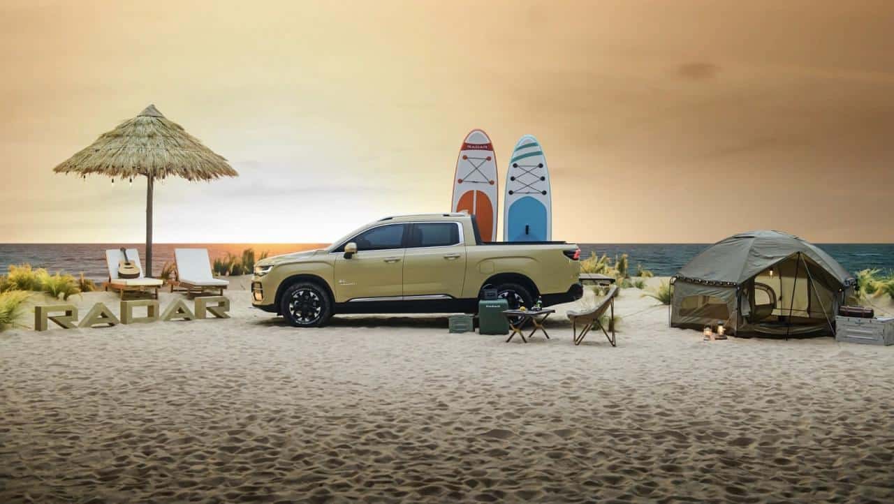 Cover Image for Geely stellt Lifestyle-Marke Radar mit RD6 Pick-Up vor