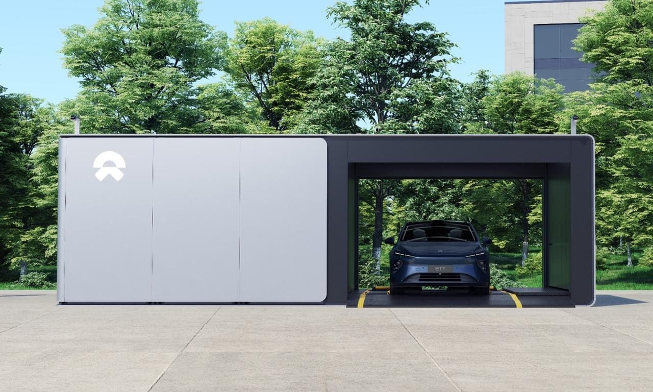 Cover Image for 3. Generation der NIO Batteriewechsel-Station verspricht mehr Effizienz