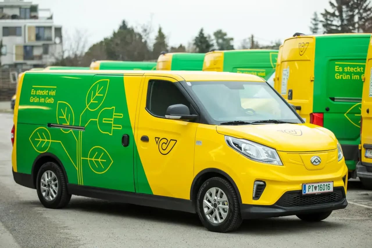 3000stes E-Fahrzeug für österreichische Post