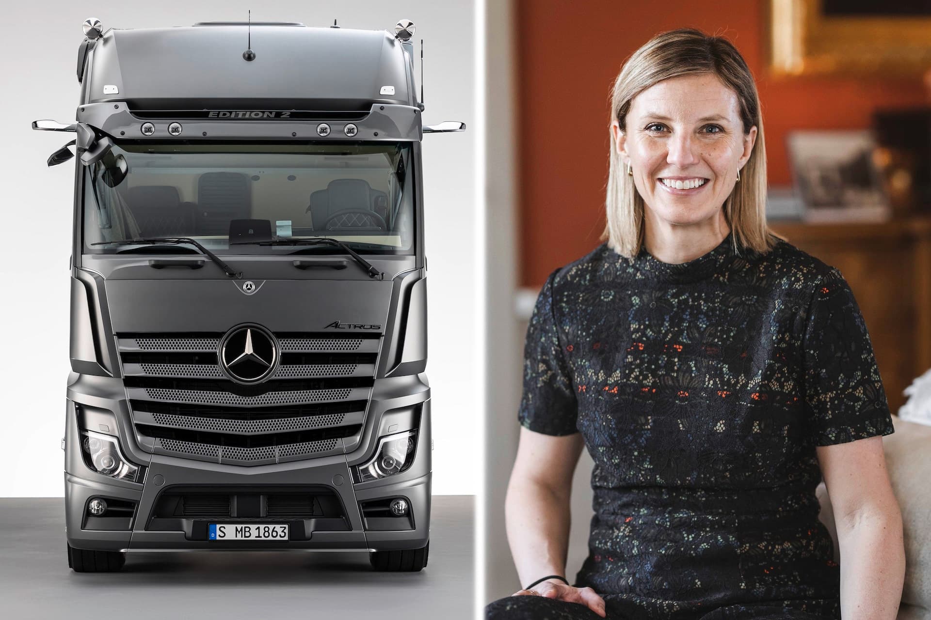 Cover Image for Mercedes-Benz-Truck-Chefin: „Lkw-Maut könnte Elektro-Lkw rentabler machen“