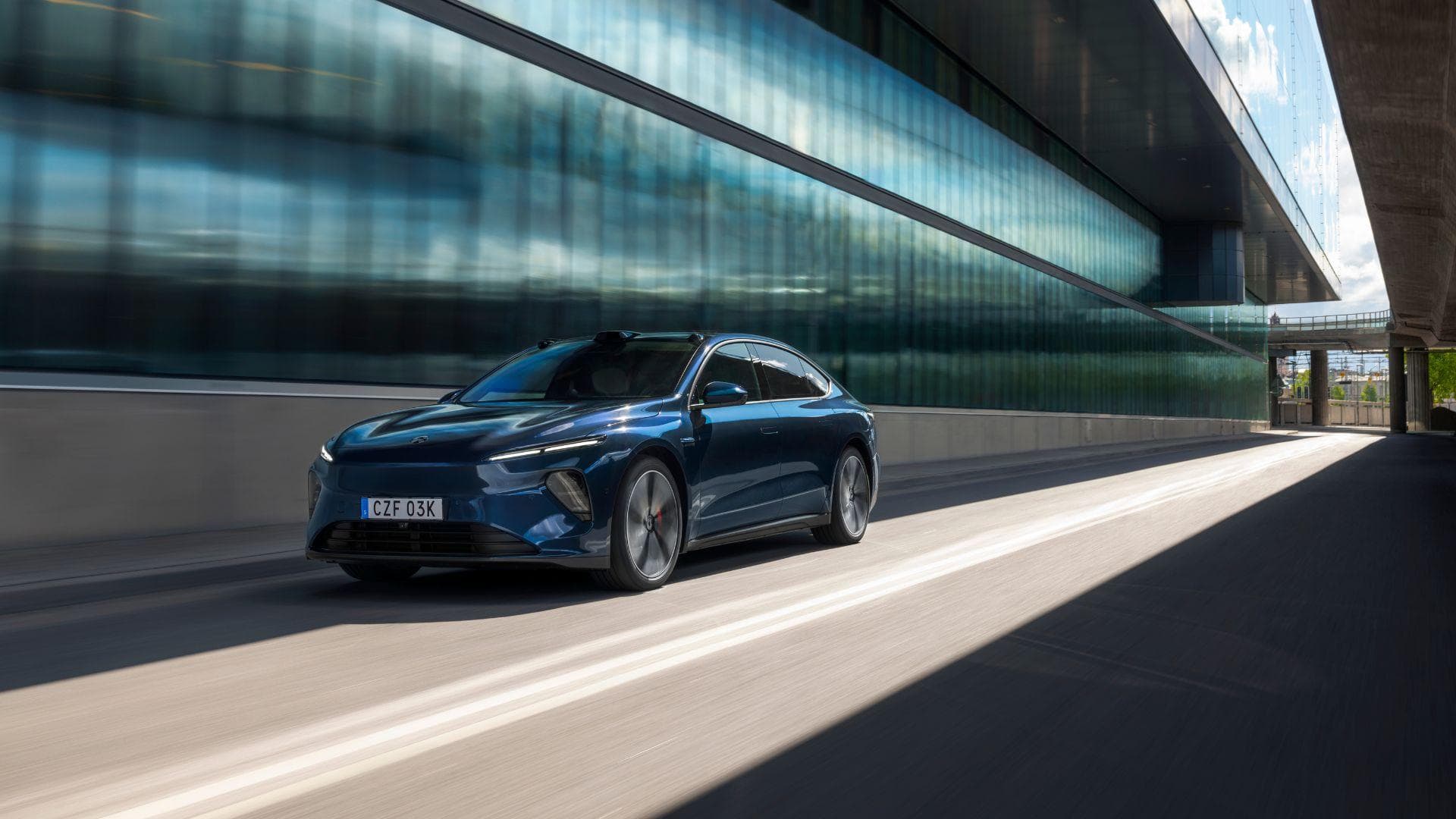 Cover Image for Nio: 1044 km Akku ab April in Serie