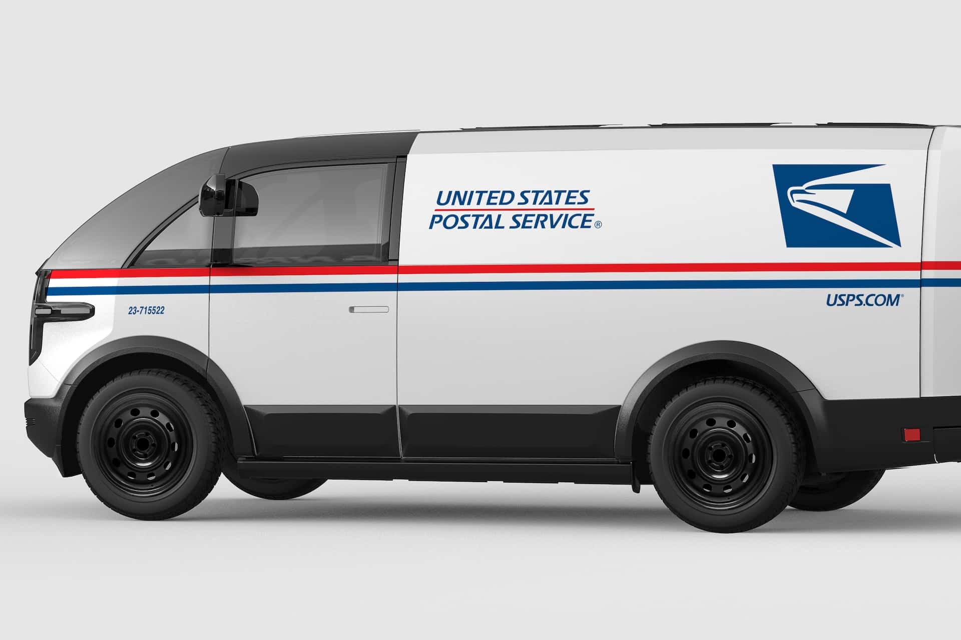 US-Post testet Rechtslenker-E-Transporter von Canoo