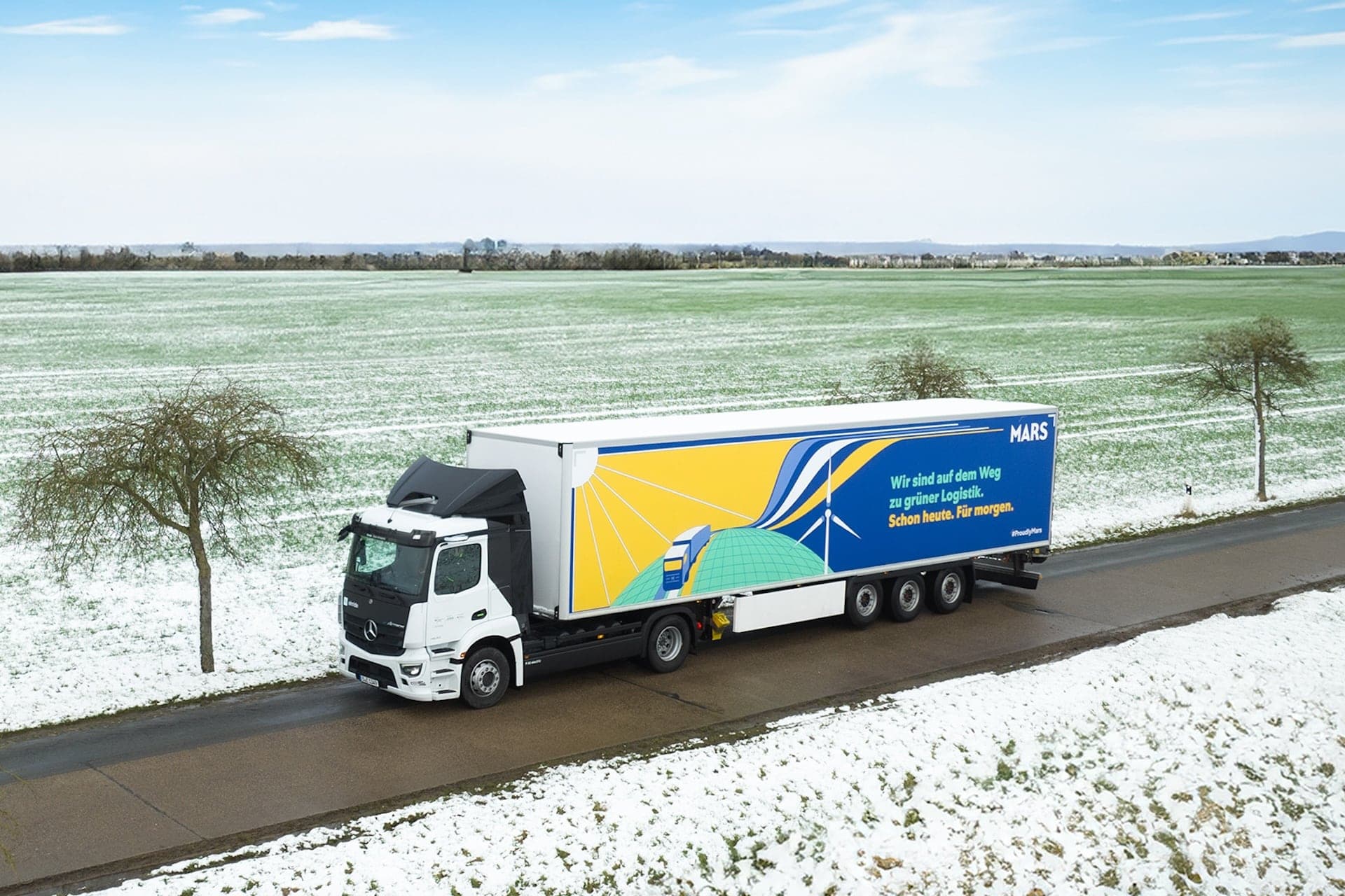 Mars macht e-mobil – und will 300 Elektro-Lkw einflotten