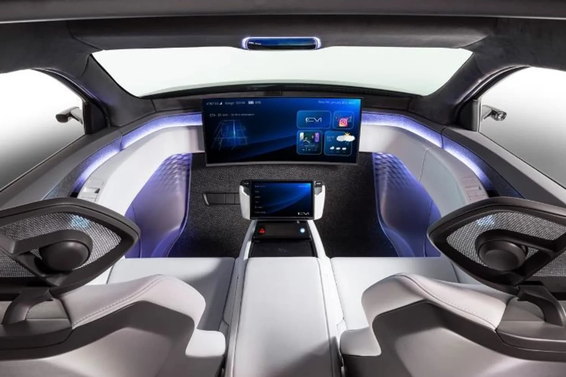 Cover Image for Zulieferer Yanfeng präsentiert futuristisches Auto-Cockpit