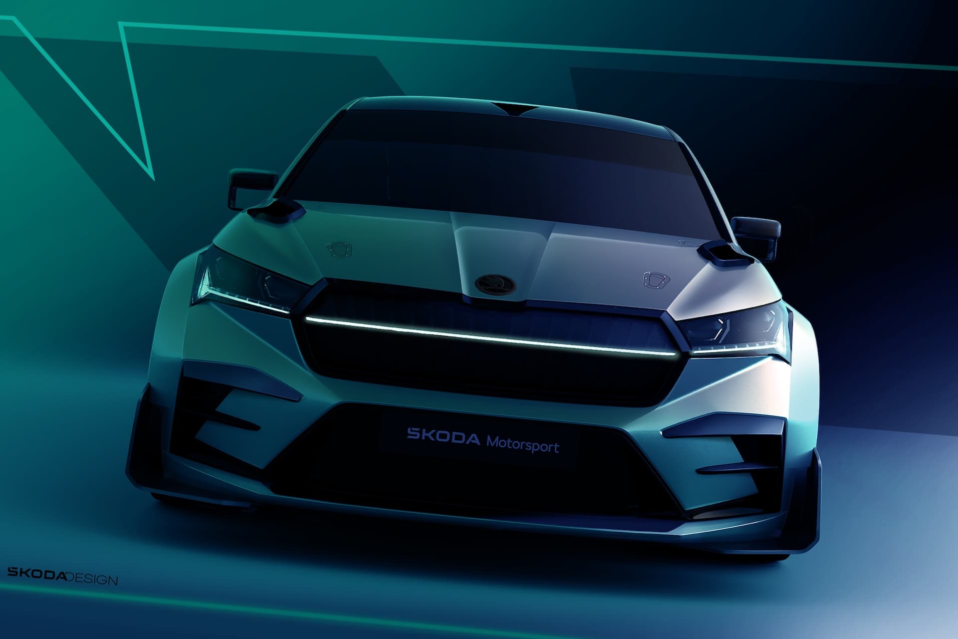 Cover Image for Škoda zeigt Motorsport-Konzeptstudie Enyaq RS Race