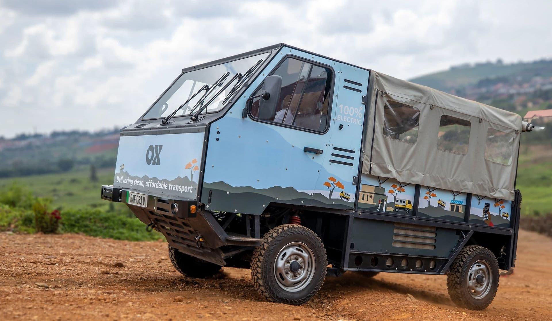 Cover Image for Carsharing für E-Lkw: Neue Chancen für Ruandas Bauern