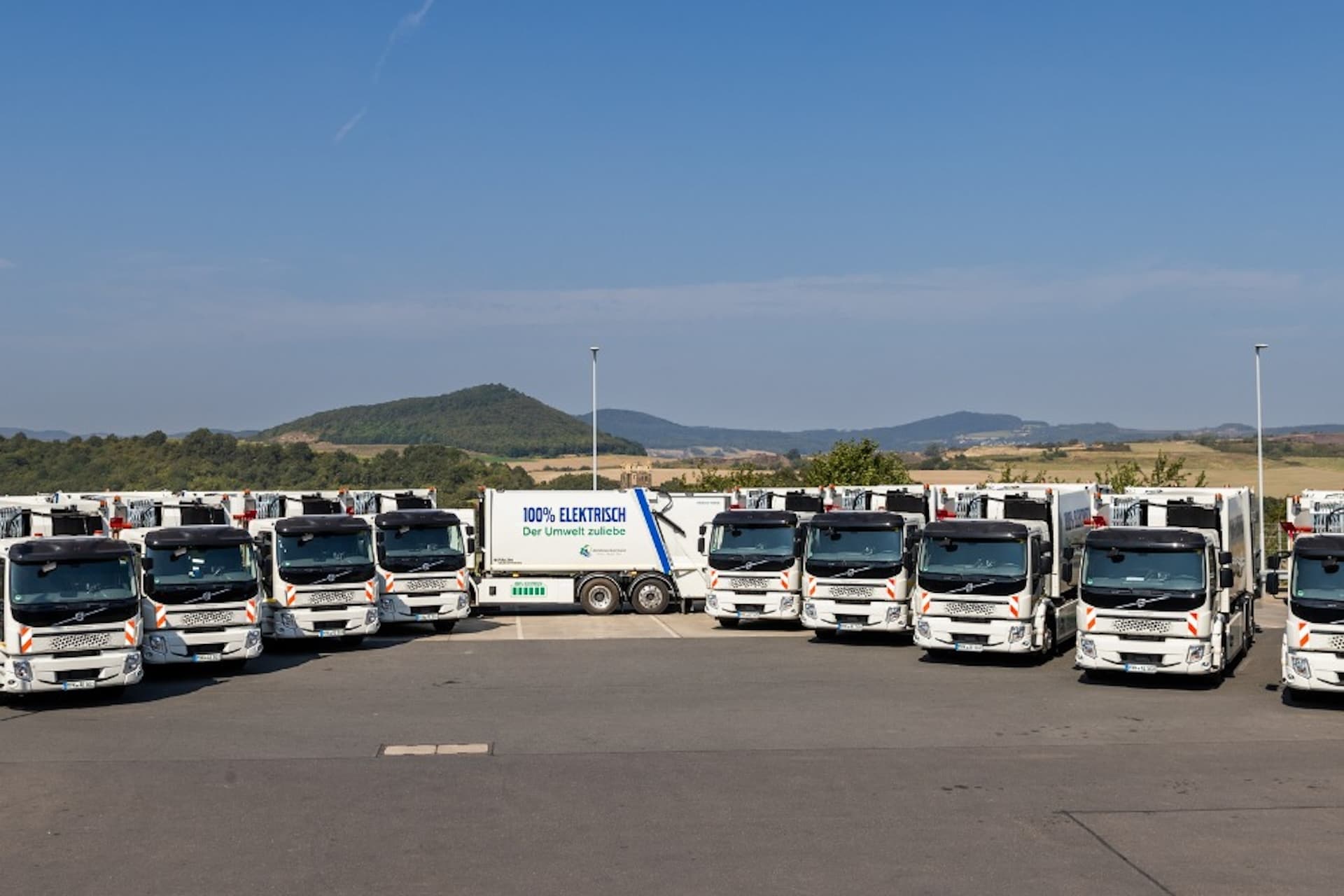 Koblenz: AZV erhält zehn Elektro-Müllwagen