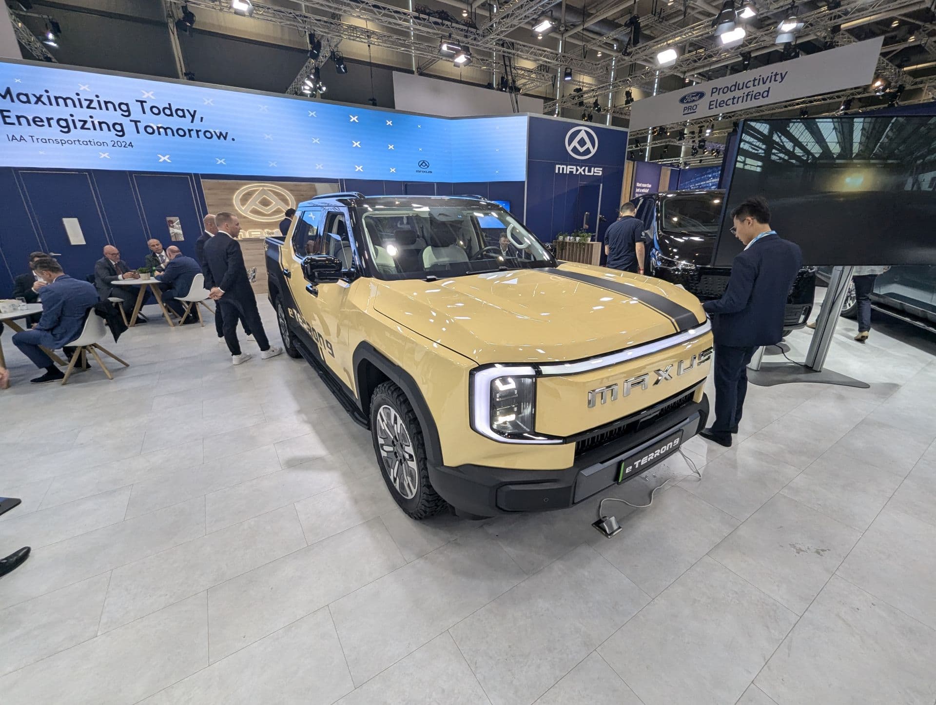 Cover Image for IAA: Maxus eTerron 9: Ein Pick-Up für alle Fälle
