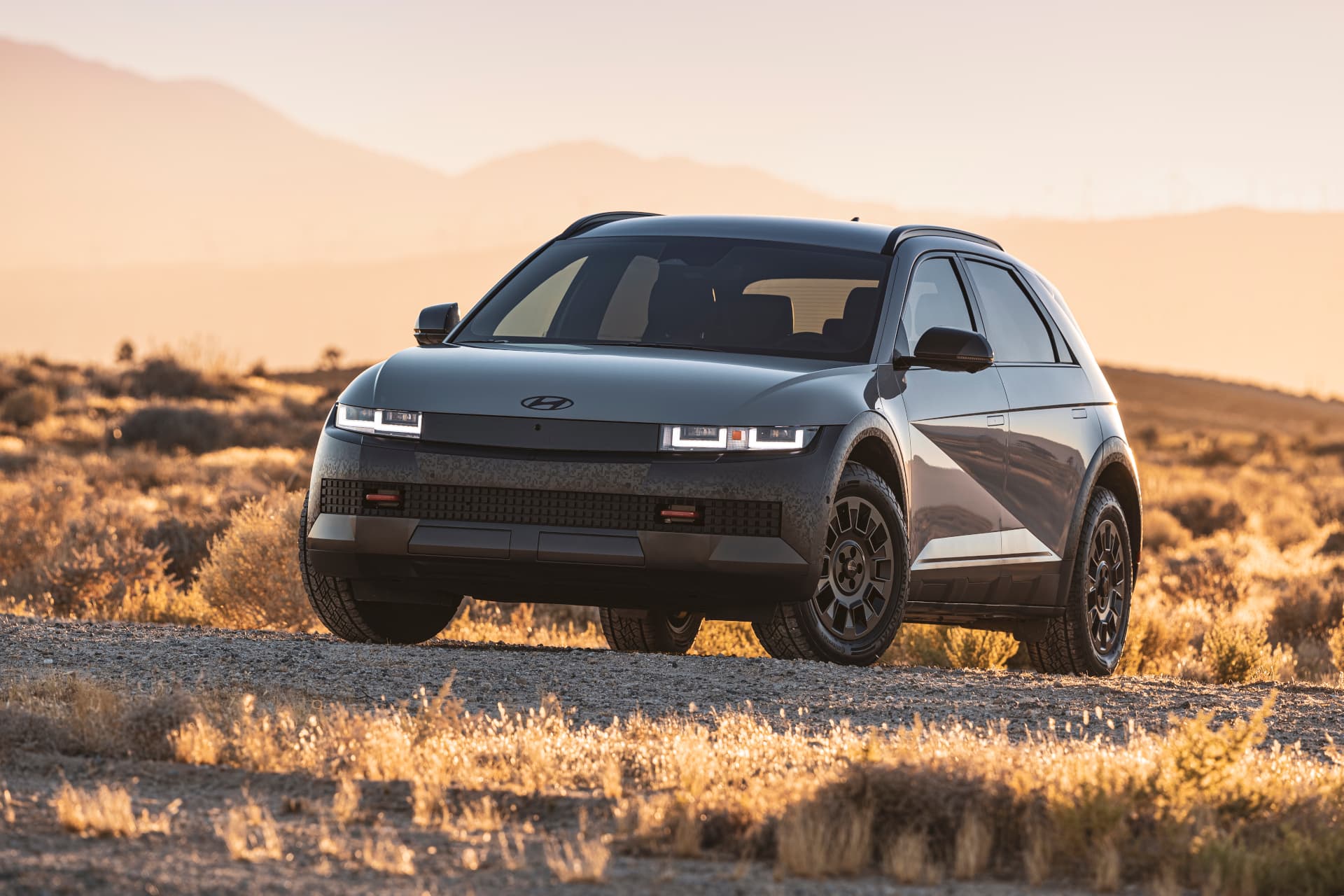 Cover Image for Hyundai Ioniq 5 XRT: Geländetauglich und mit Tarnpixeln